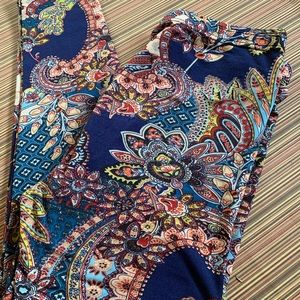 Printed Fleece Leggings